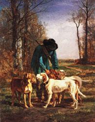 constant troyon gamekeeper China oil painting art